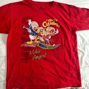 Disney Parks The Three Caballeros Tshirt L
